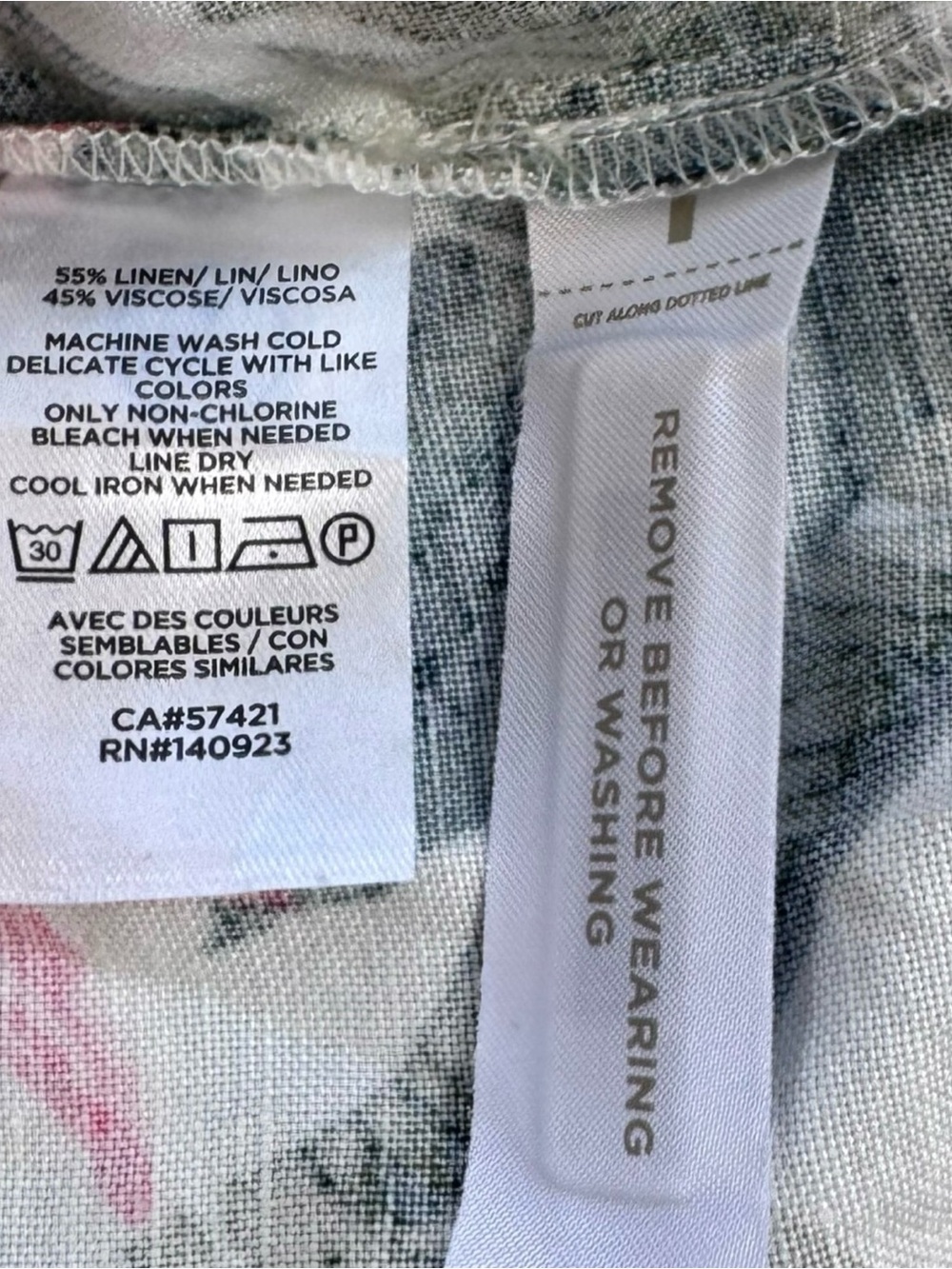 NWT! LOFT Multicolor Floral Linen Blend Maxi Dress 10 - Picture 8 of 12